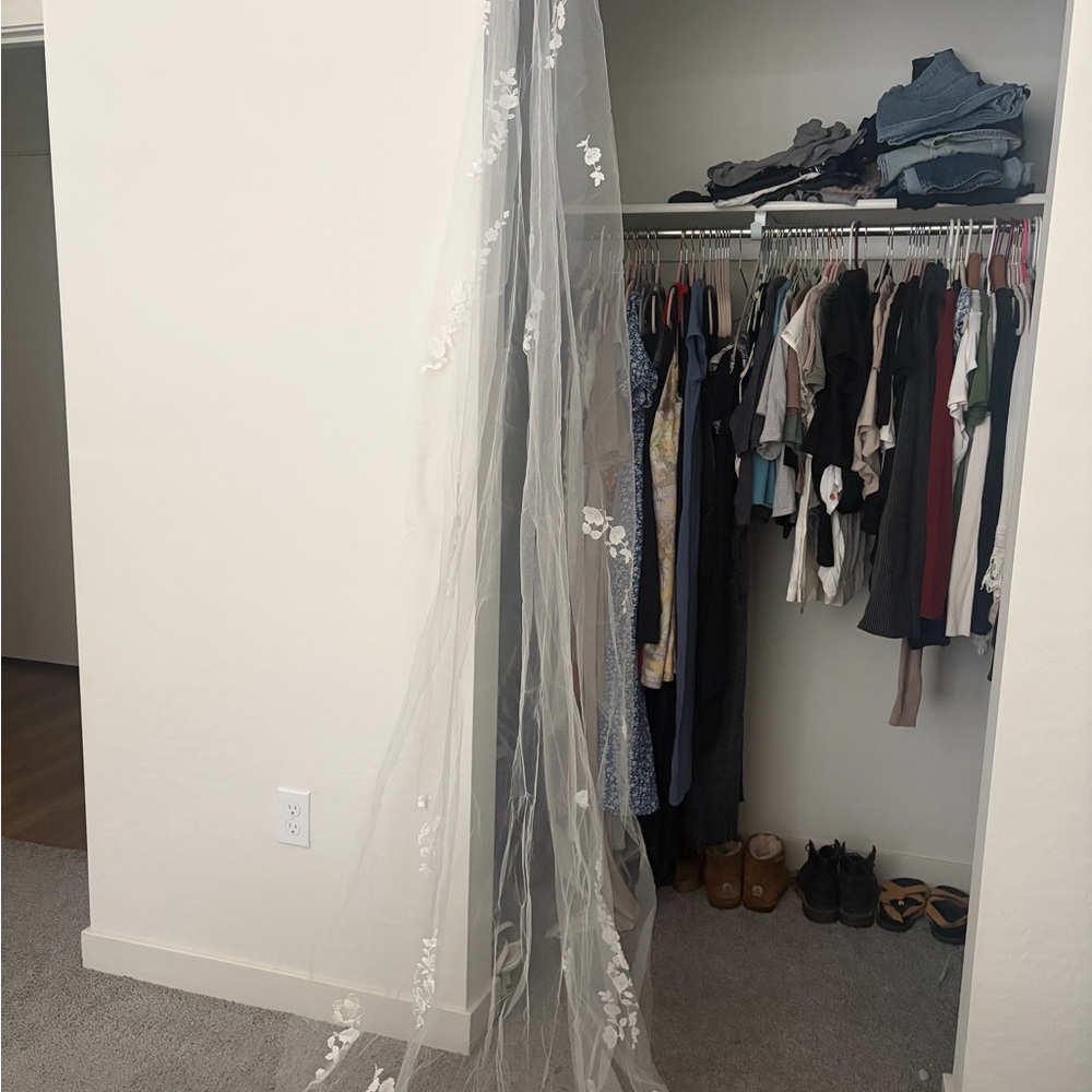 Grace Loves Lace White Floral Closet Organizer
